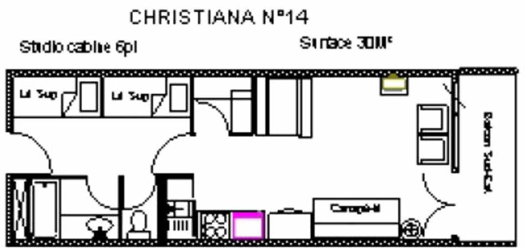 Residence Christiania - Studio Pour 6 Personnes Mae-8964 구레트 외부 사진